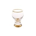 Classic Touch Decor Classic Touch CLG827 3 in. Liquor Glasses with Gold Stem & Rim; Set of 6 CLG827